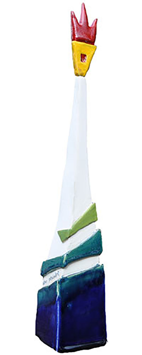 Klaus Brandner Der kleine Wächter 2015 Keramik glasiert Auflage: 33 EX Nr. 27/33