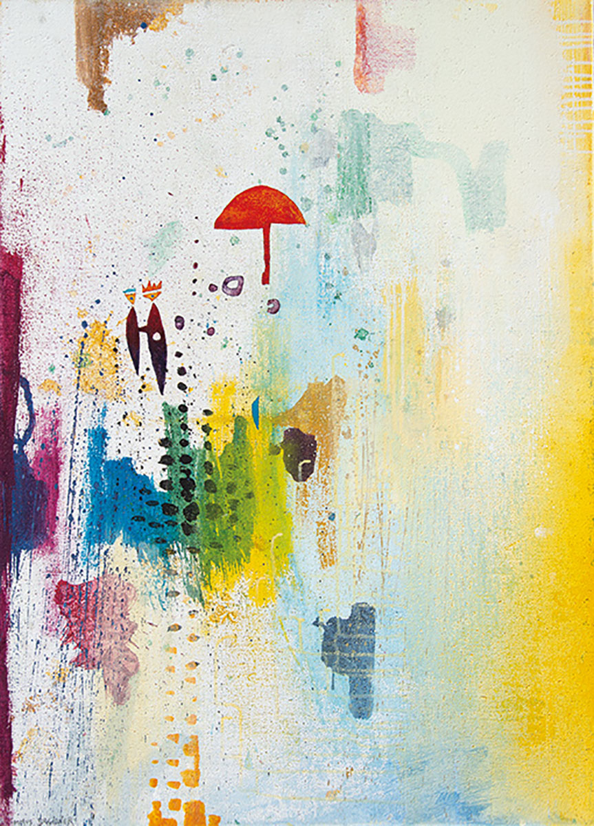 Klaus Brandner Take a walk on the sunnyside Acryl auf Leinwand Größe: 80 x 110 cm