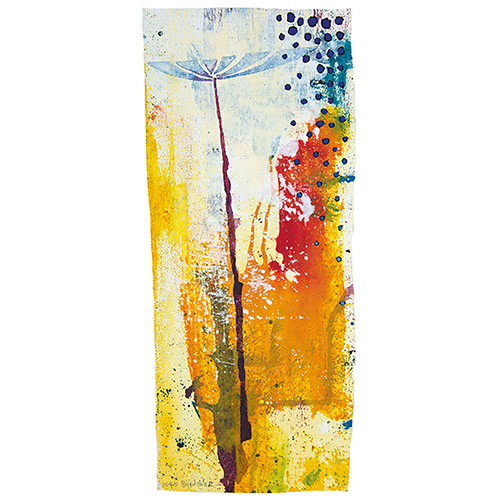 Klaus Brandner, With Love, Acryl auf Leinwand, Größe: 57 x 25 cm, signiert