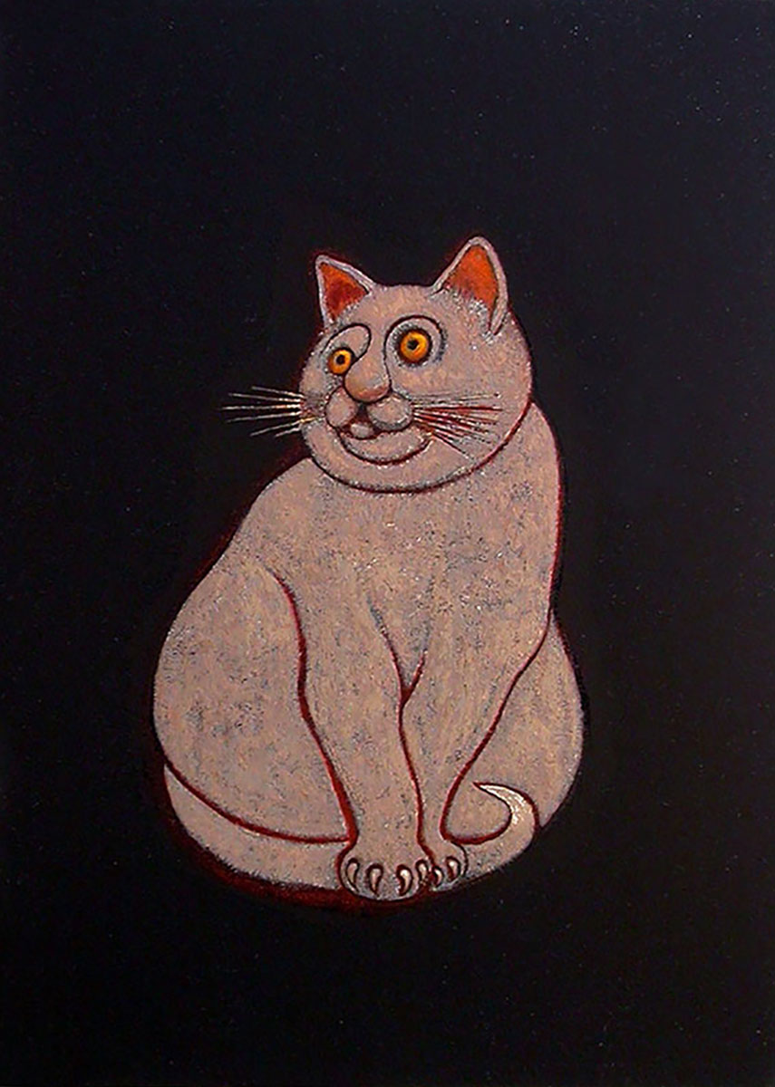 Träumerei, 1995 Lithografie Auflage: 248/250 Motivgröße: 39,5 x 29 cm  Größe mit Rahmen: 70 x 55 cm