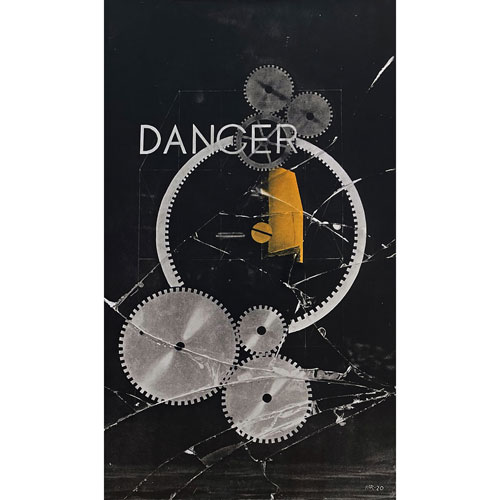 Danger-dancer, 1972  Man Ray  Farblithografie Auflage: 99, Nummer 29 Bild: 47,6 × 26,7 cm, mit Rahmen 77 x 51,5 cm