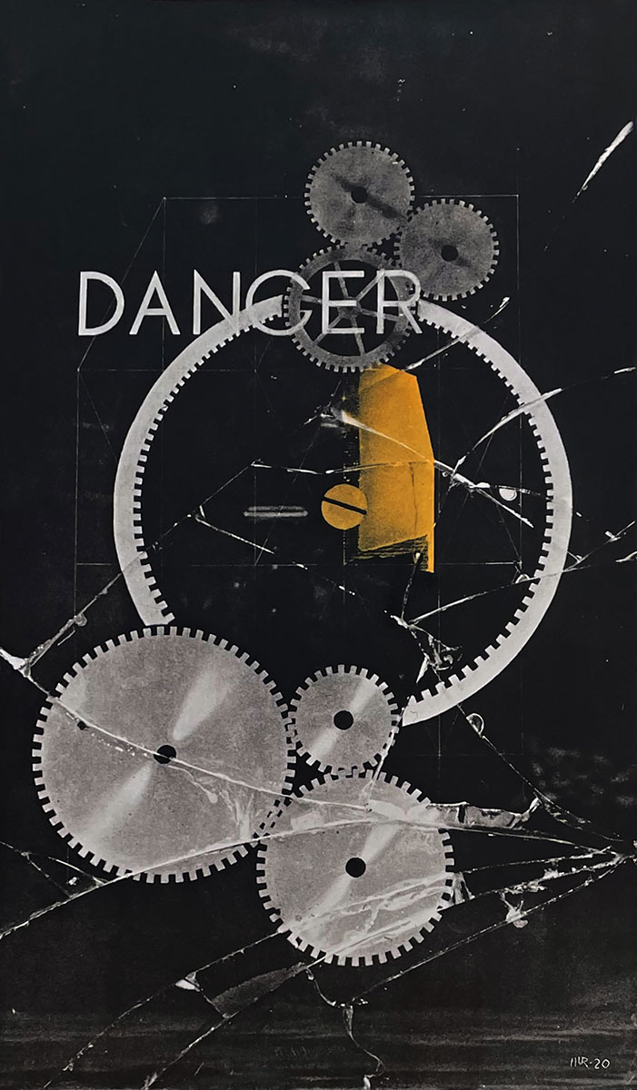 Danger-dancer, 1972  Man Ray  Farblithografie Auflage: 99, Nummer 29 Bild: 47,6 × 26,7 cm, mit Rahmen 77 x 51,5 cm