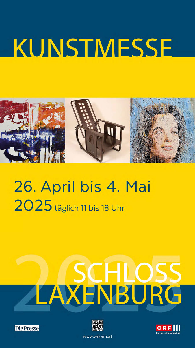 77. NÖ Kunst- und Antiquitätenmesse - Schloss Laxenburg, 26. April bis 04.Mai 2025